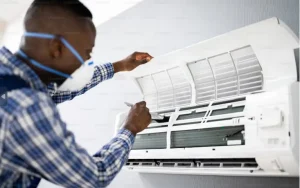 repair the air conditioner